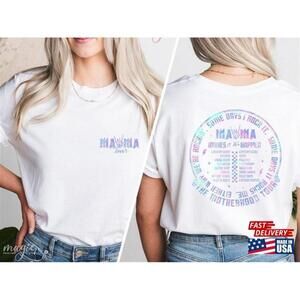 Mama Rock Tour Shirt Mom Life Tshirt Concert Tee And Roll Tshirt Tshirt 2 Sided